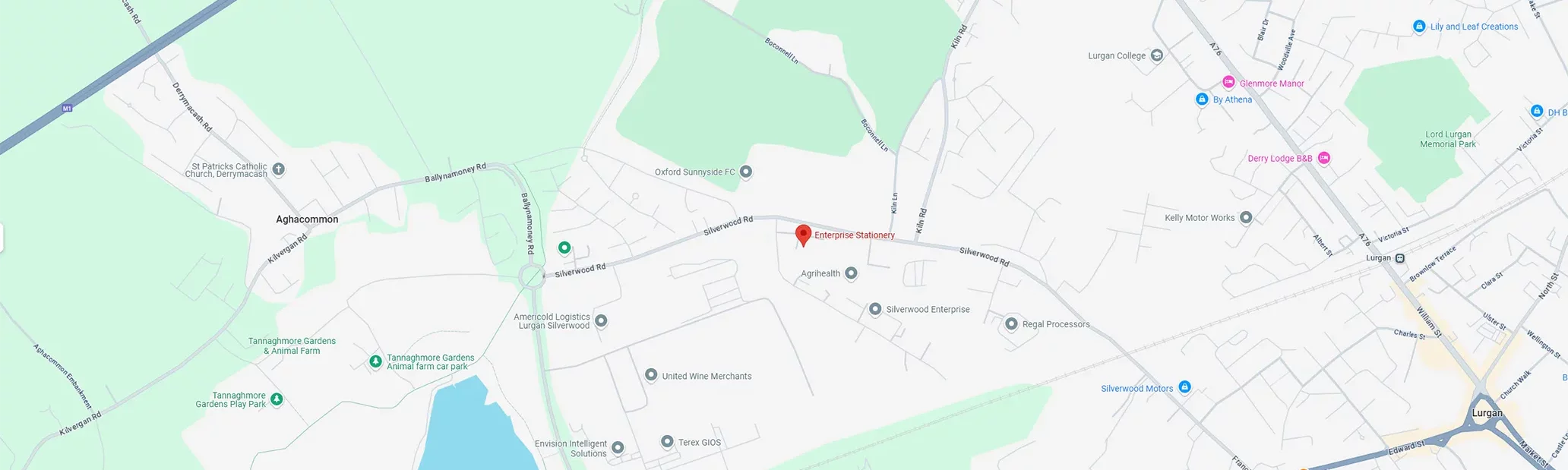 Google map screenshot of Reusable Box