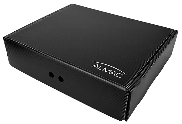 Custom built box for Almac delivery