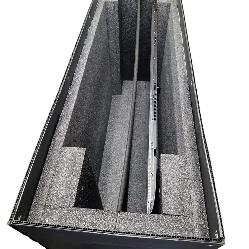 Large Reusable Box with Wide Screen monitor in it