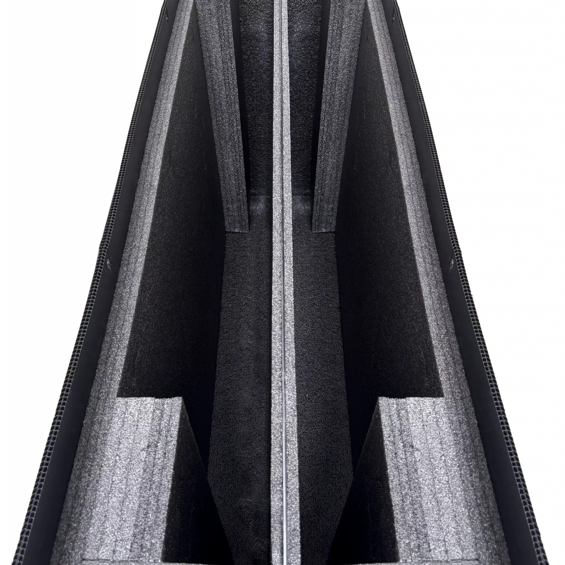 Insert with customised foam for a 60in Monitor