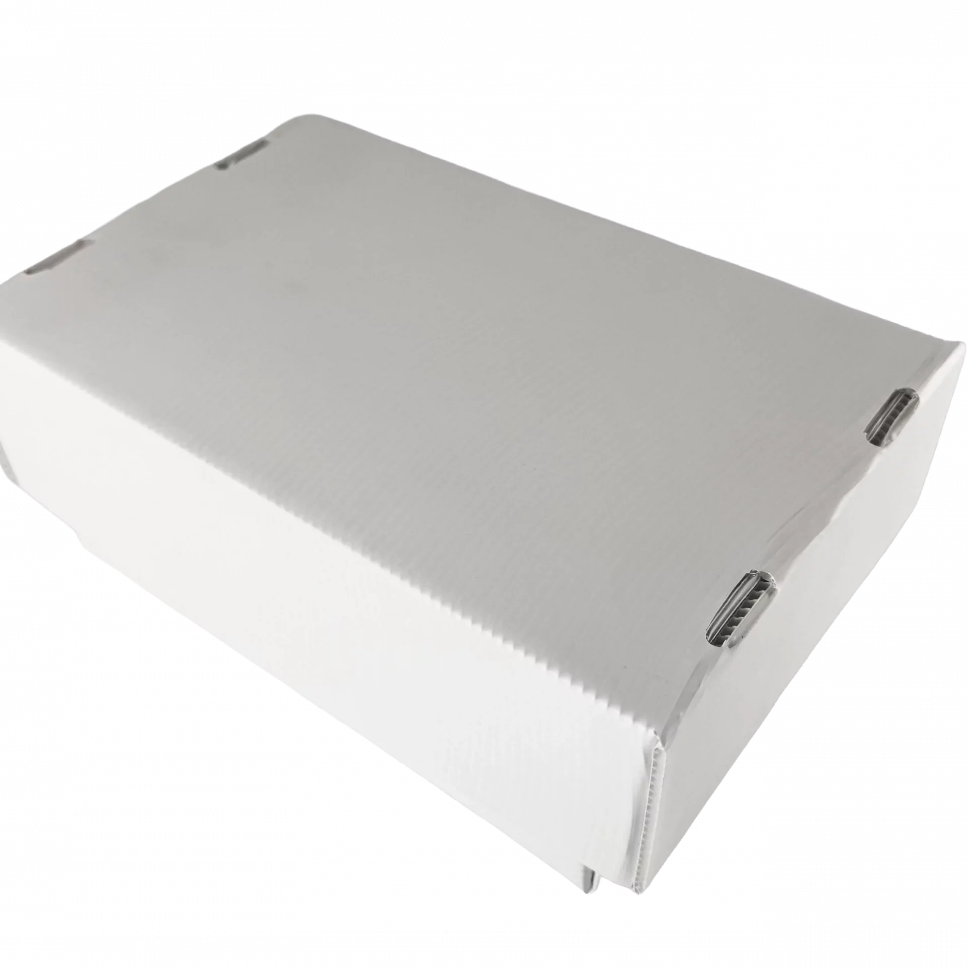 Leakproof Box - layout cut from machine - Constructed with lid on - Different Angle