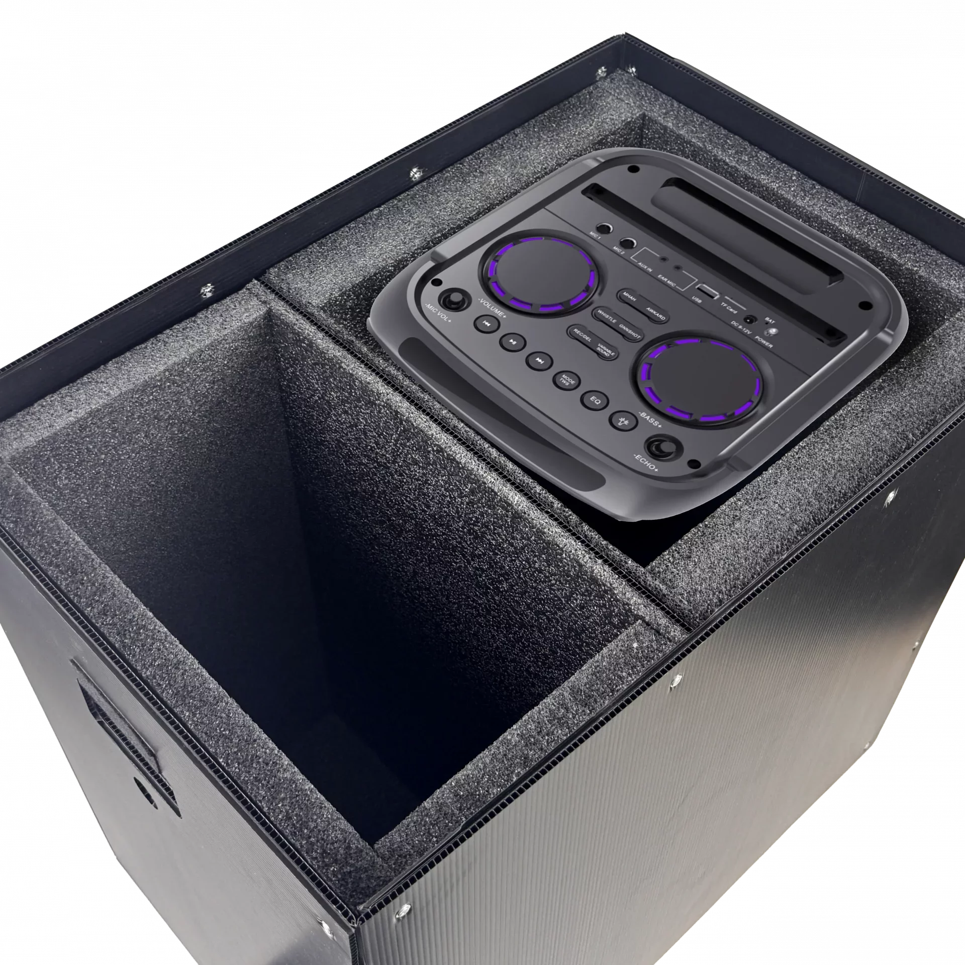 Speaker Box with speaker inside