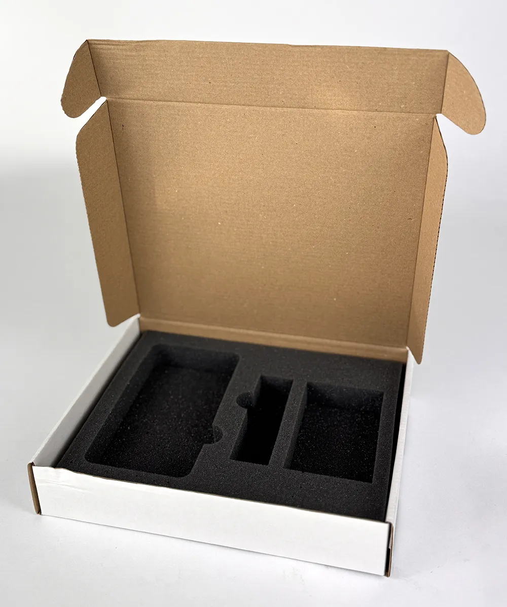 EOS by utility -box opened to show insert